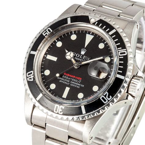 rolex submariner black with red lettering|rolex submariner red bezel.